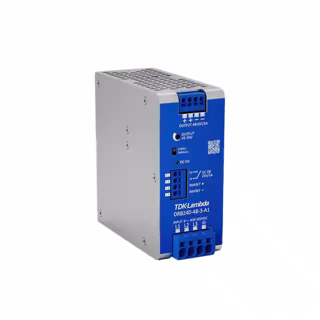 DRB240-24-3-A1 TDK-Lambda Americas Inc  Industrial DIN Rail Power Supplies